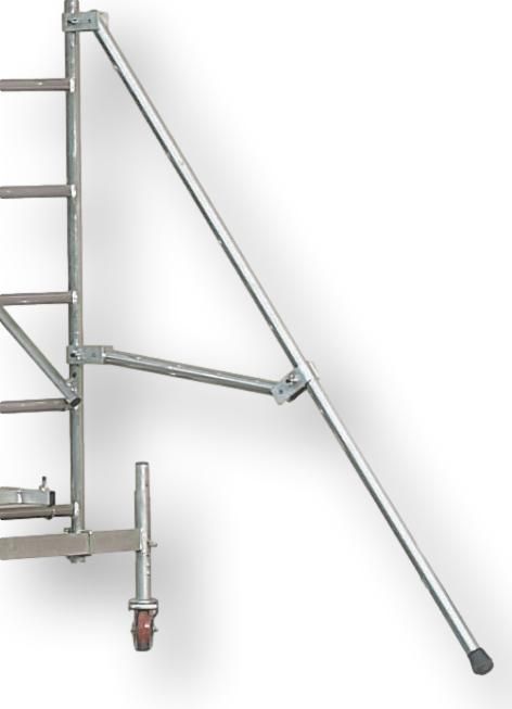 Staffa stabilizzatrice per trabattello in alluminio MILLENIUM S