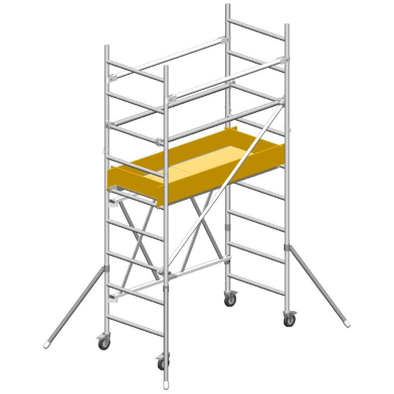 Trabattello ROLLER S  SVELT S EN1004 H 2,86 mt.