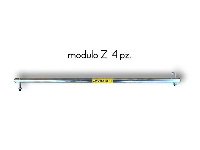 MOD. Z Set 4 ZAVORRE KG 11 Cad. PER ESTERNO Trabattello ROLLER S SVELT