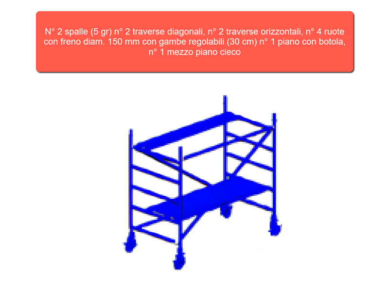 MODULO A Trabattello professionale JOLLY