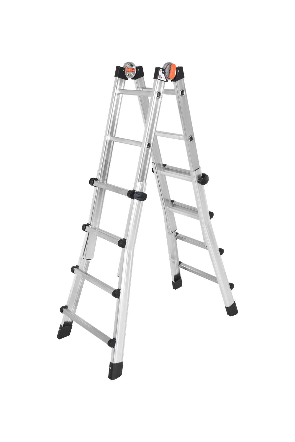 Scala in alluminio telescopica PEPPina 4+4 GIERRE