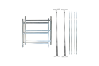 MEZZA ALZATA  COMPLETA (2 1/2 SPALLE + 2 TRAVERSE + 4 TIRANTI) Trabattello SELFIX GIERRE