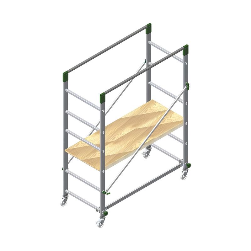 Trabattello pieghevole ESTRO passa porta 70 cm