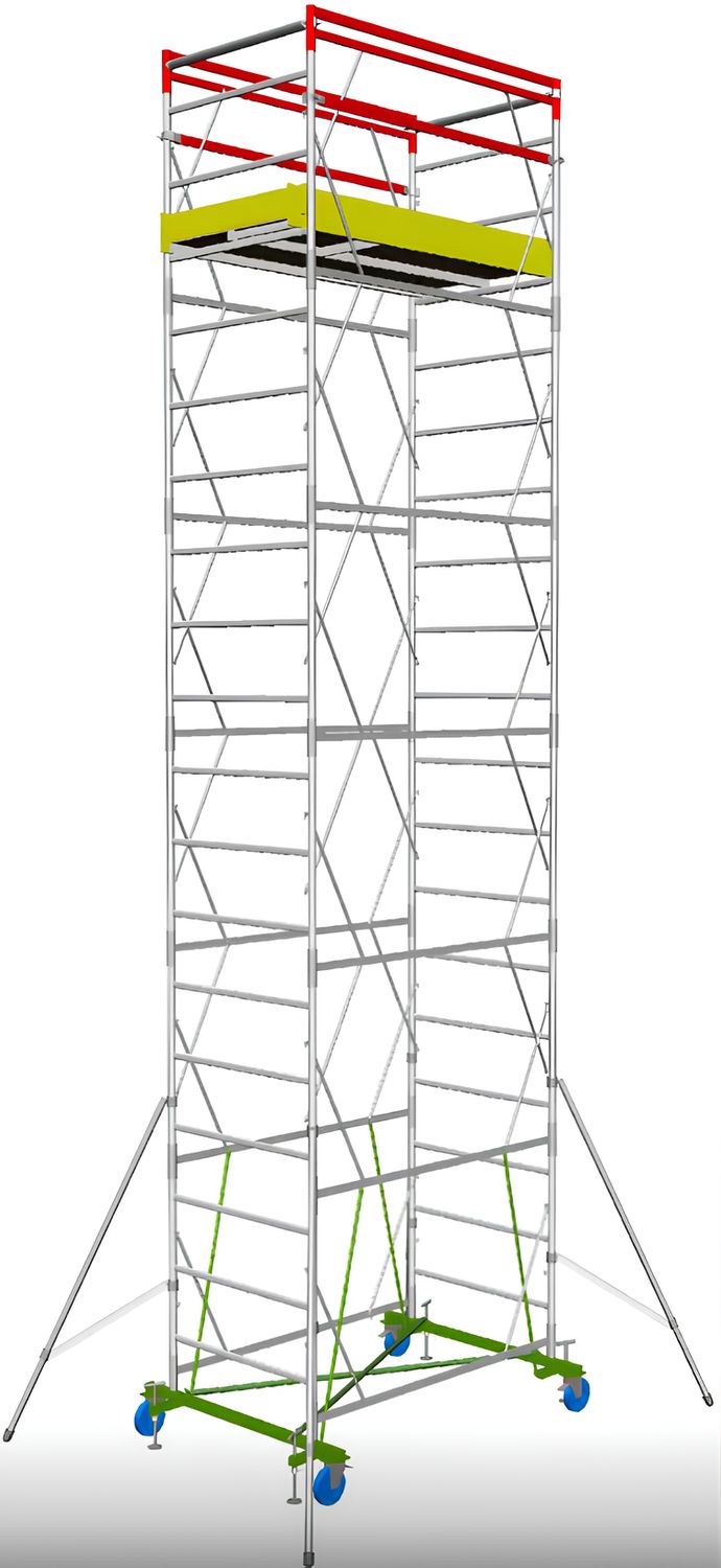 Trabattello configurabile PROFESSIONAL SVELT +1 P.LAVORO