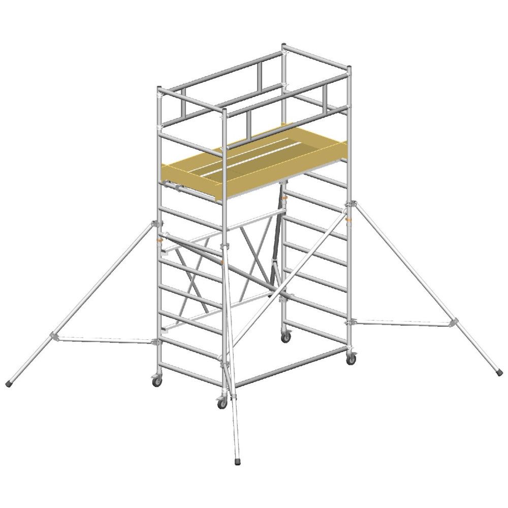 Trabattello ROLLER  SVELT/PLUS L EN1004 H 3,46 mt.