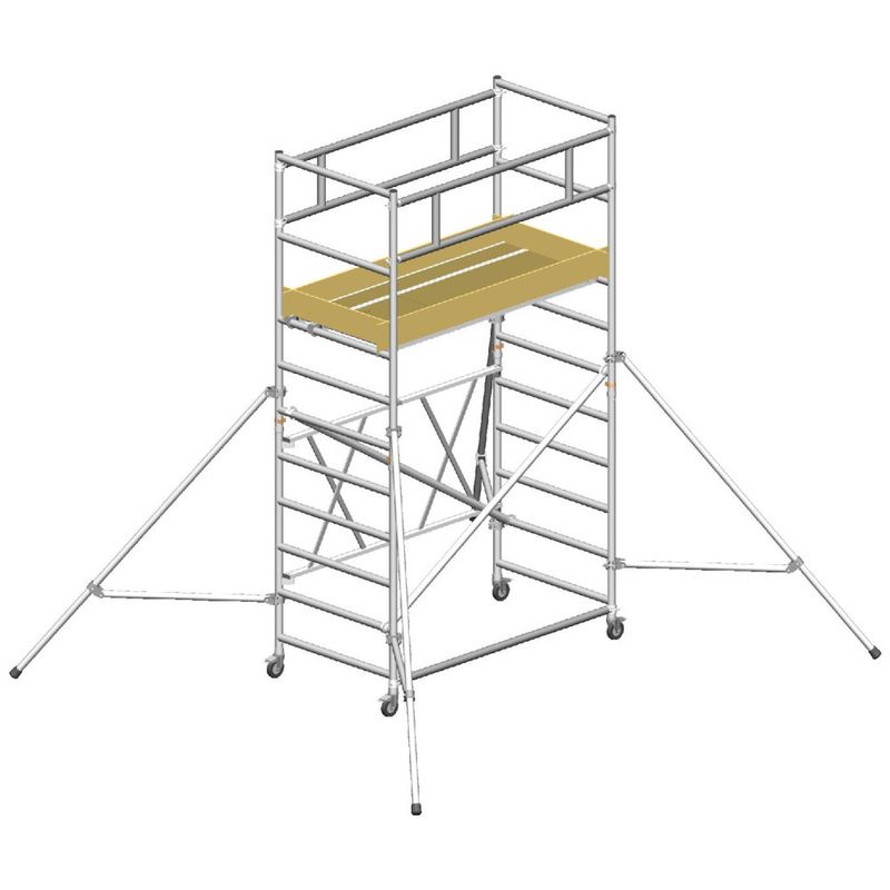 Trabattello ROLLER  SVELT/PLUS L EN1004 H 3,46 mt.