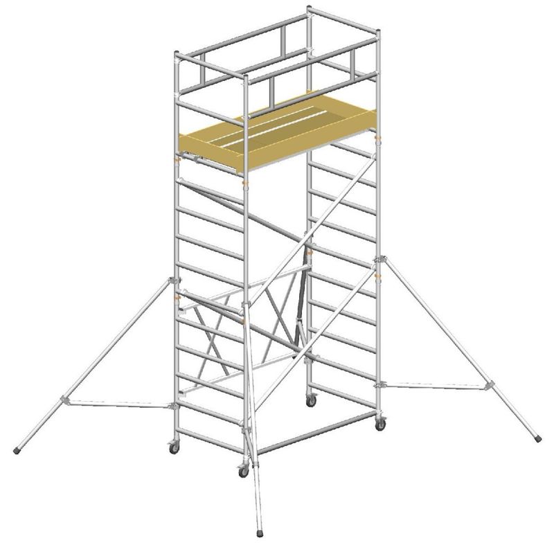 Trabattello ROLLER  SVELT/PLUS L EN1004 H 4,36 mt.