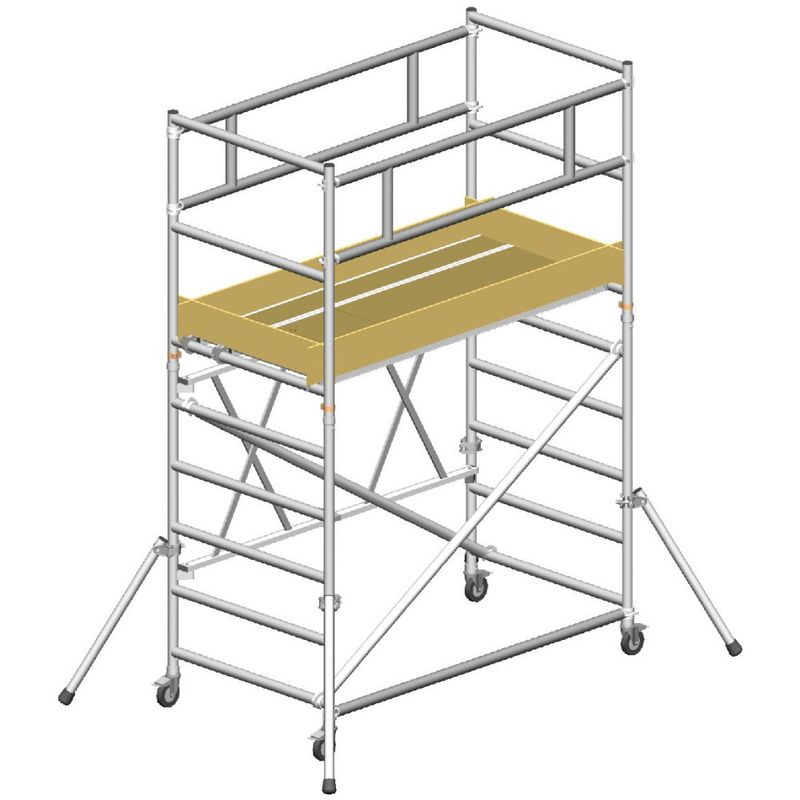 Trabattello ROLLER  SVELT/PLUS L EN1004 H 2,86 mt.