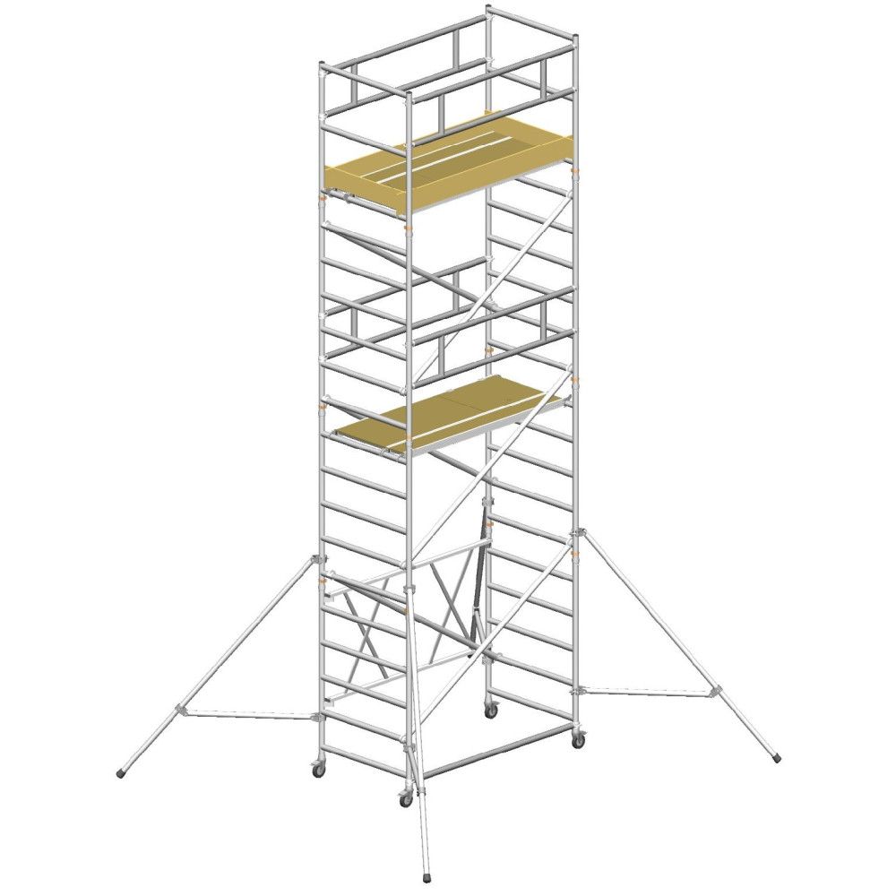 Trabattello ROLLER SVELT/PLUS L EN1004 H 6,16 mt.
