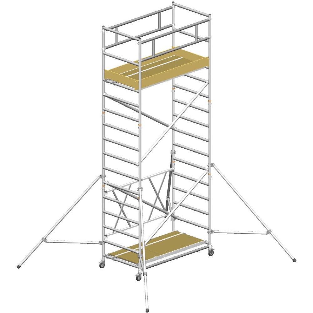 Trabattello ROLLER  SVELT/PLUS L EN1004 H 4,96 mt.