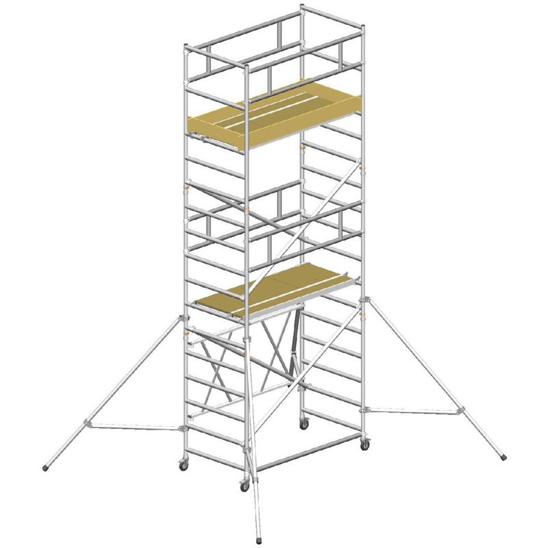 Trabattello ROLLER SVELT/PLUS L EN1004 H 5,26 mt.
