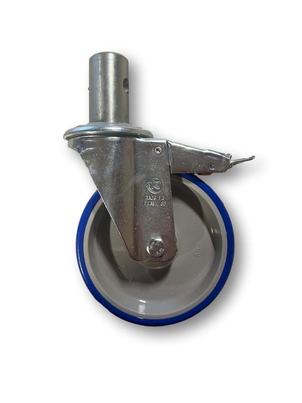 RUOTA EN NYLON  DIAMETRO mm 125  POKER   FRIGERIO