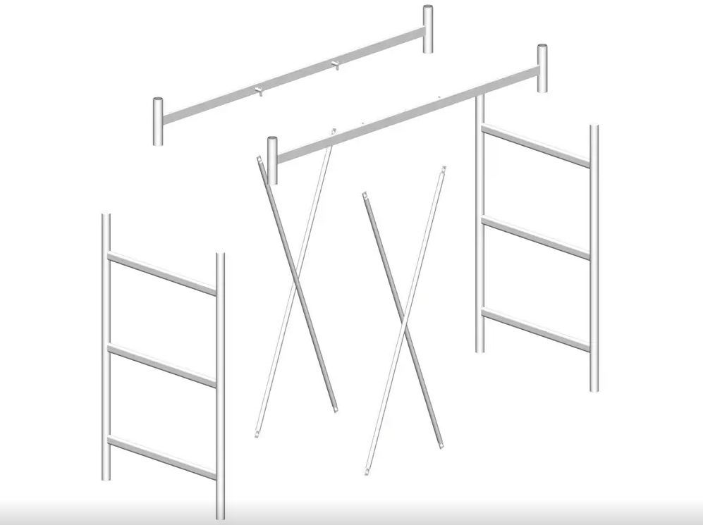 Campata (set completo) trabattello CERVINO SVELT