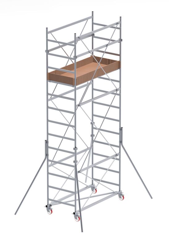 Trabattello in acciaio  2+1/2 campate SELFIX  GIERRE