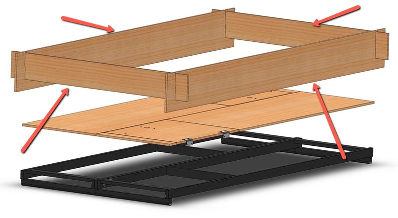 Kit fermapiedi completo 4 pz PROFESSIONAL (SVELT)