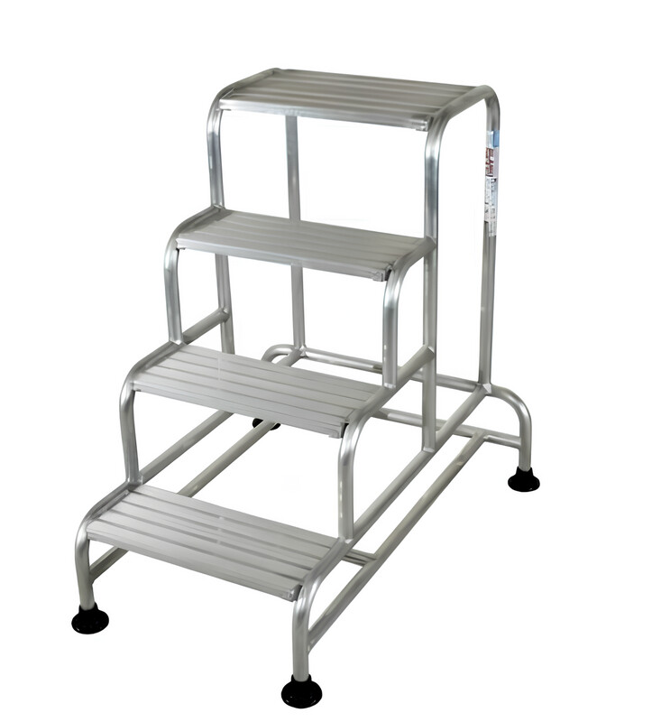 sgabello in alluminio PLANO MAXI FACAL