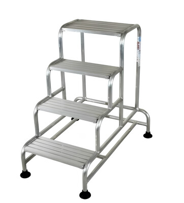 sgabello in alluminio PLANO MAXI FACAL