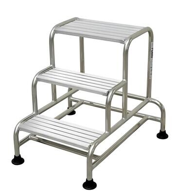 sgabello in alluminio PLANO FACAL