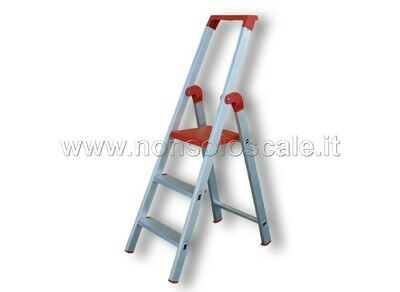 SCALA ALLUMINIO TIKAL 3 GRADINI COMPRESA PEDANA   DOIN