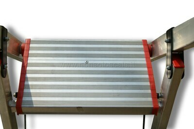 Sgabello in alluminio KUBO 4 gradini DOIN