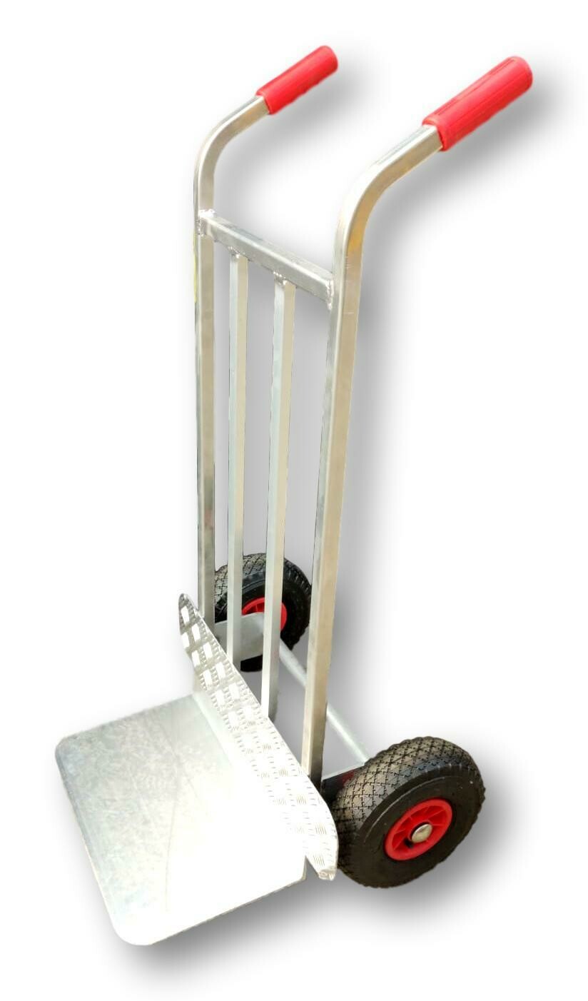 Carrello professionale in alluminio con pala allungata   STP