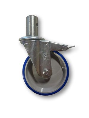 RUOTA EN NYLON  DIAMETRO mm 125  POKER   FRIGERIO