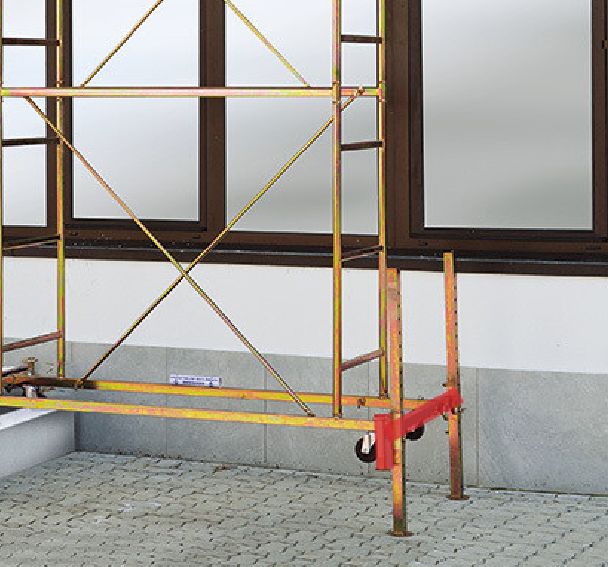 Stabilizzatore di base  con doppio livellatore e predisposizione scale (senza gambe di allungamento) TI     STP