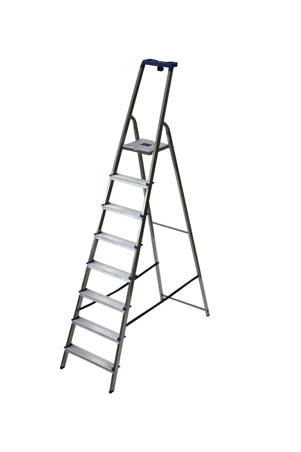 Scala in alluminio 8 gradini compreso pedana DELTA  FACAL