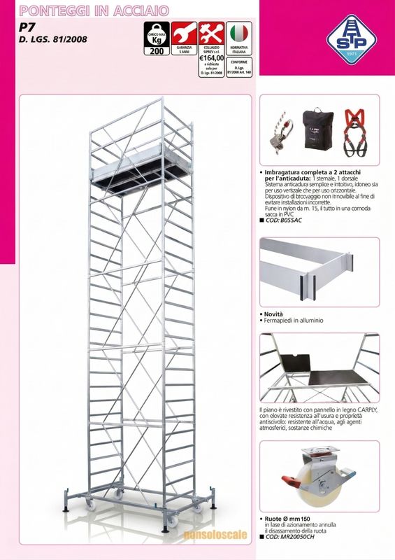 Trabattello configurabile P7 STP