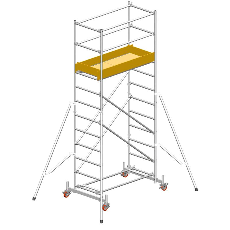 Trabattello professionale  MILLENIUM “S“ EN1004 H 3,81 SVELT