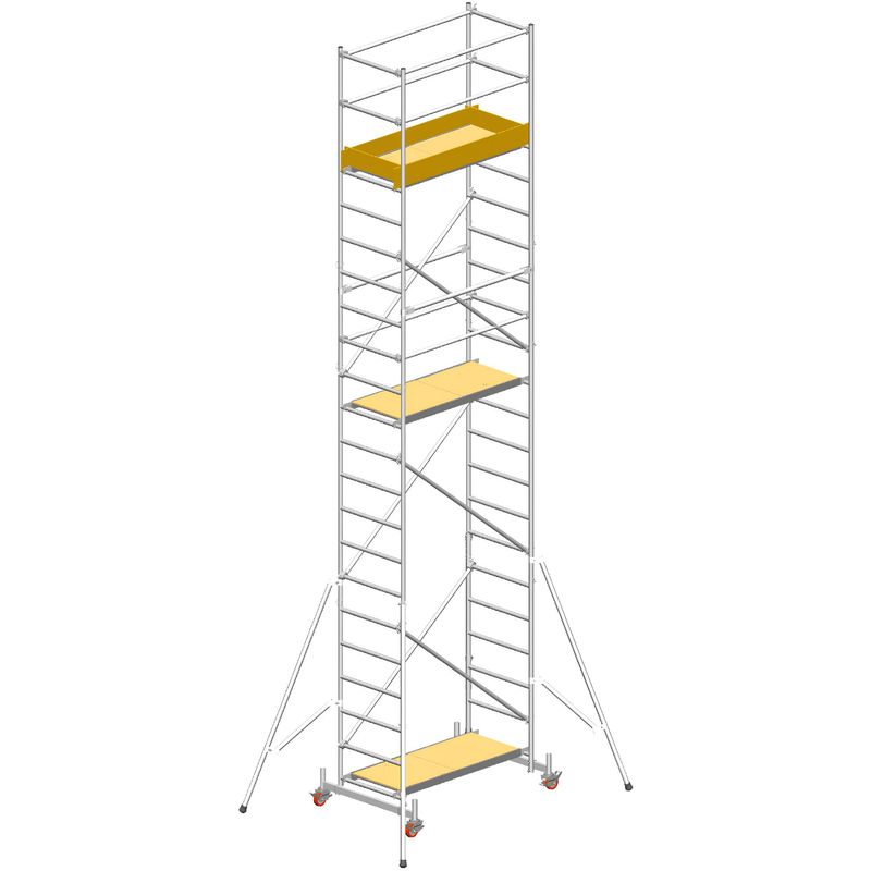 Trabattello professionale  MILLENIUM “S“ EN1004 H 6,81 SVELT