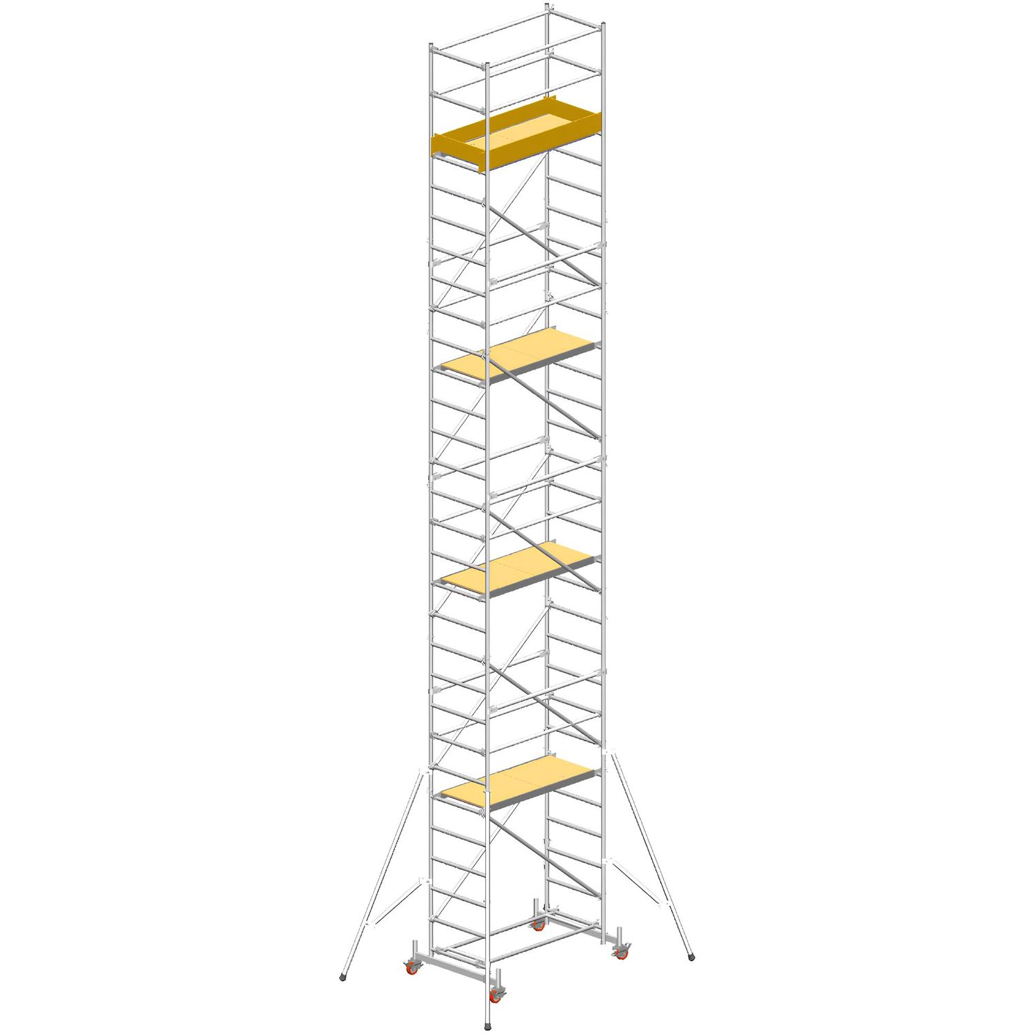 Trabattello professionale  MILLENIUM norma italiana D.Lgs 81 H 9,21 SVELT