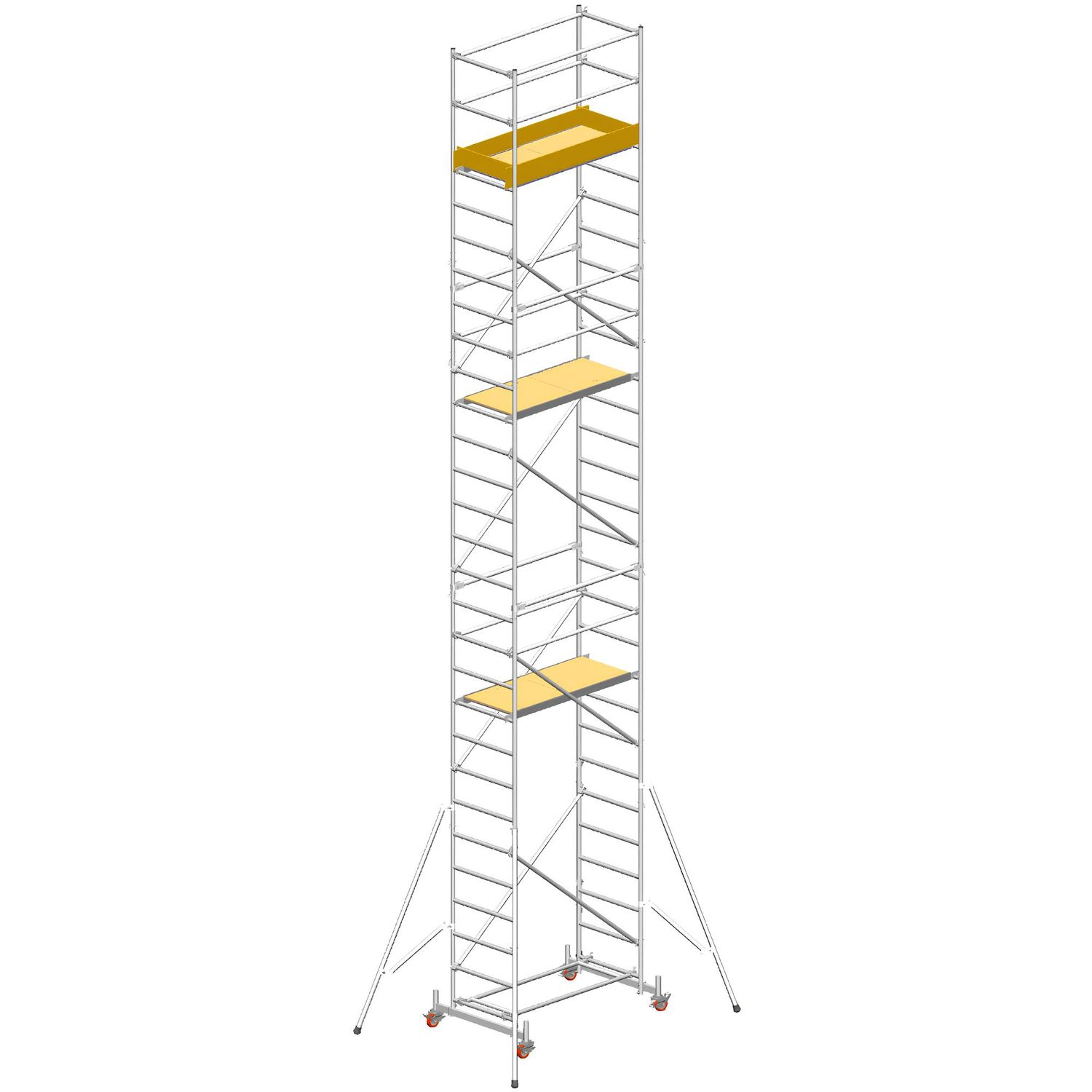 Trabattello professionale  MILLENIUM norma italiana D.Lgs 81 H 8,91 SVELT