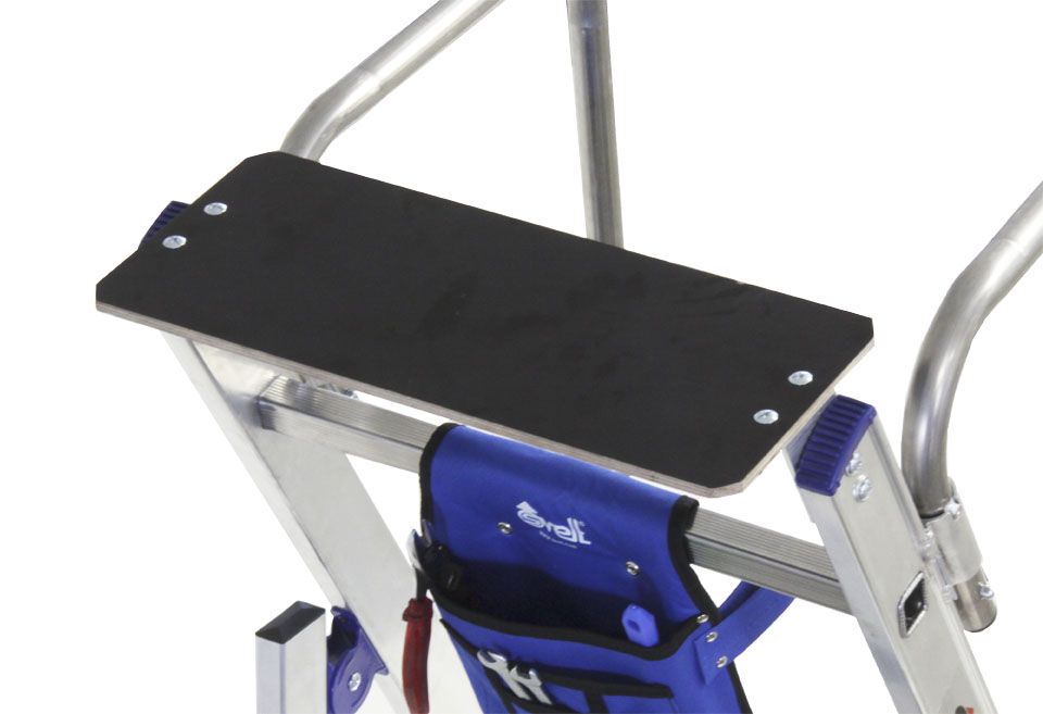 Minifly 2WD guarda-corpo perimetrale 100 cm e pianetto portattrezzi