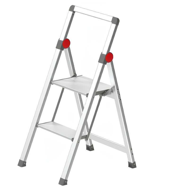 SGABELLO IN ALLUMINIO MINI-SLIMSTEP 2 GRADINI   GIERRE