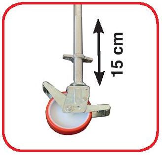 SVELTOWERPLUS- GAMBA FILETTATA 15 CM