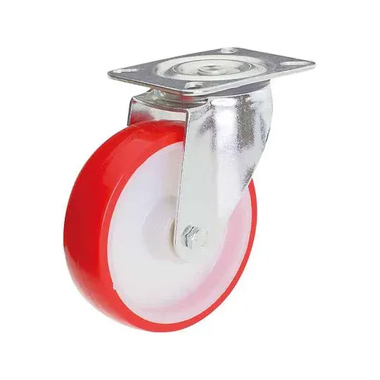 Ruota NY PU d.200 rullini supporto girevole