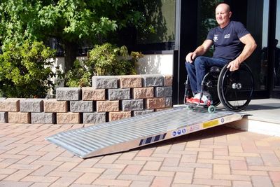 Rampe per disabilità sedia a rotelle
