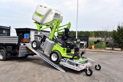 Rampe carico alluminio giardinaggio