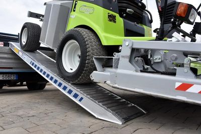 Rampe alluminio trattorino quad