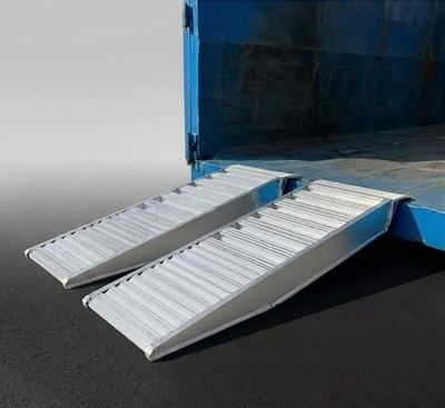 Rampa container alluminio muletto