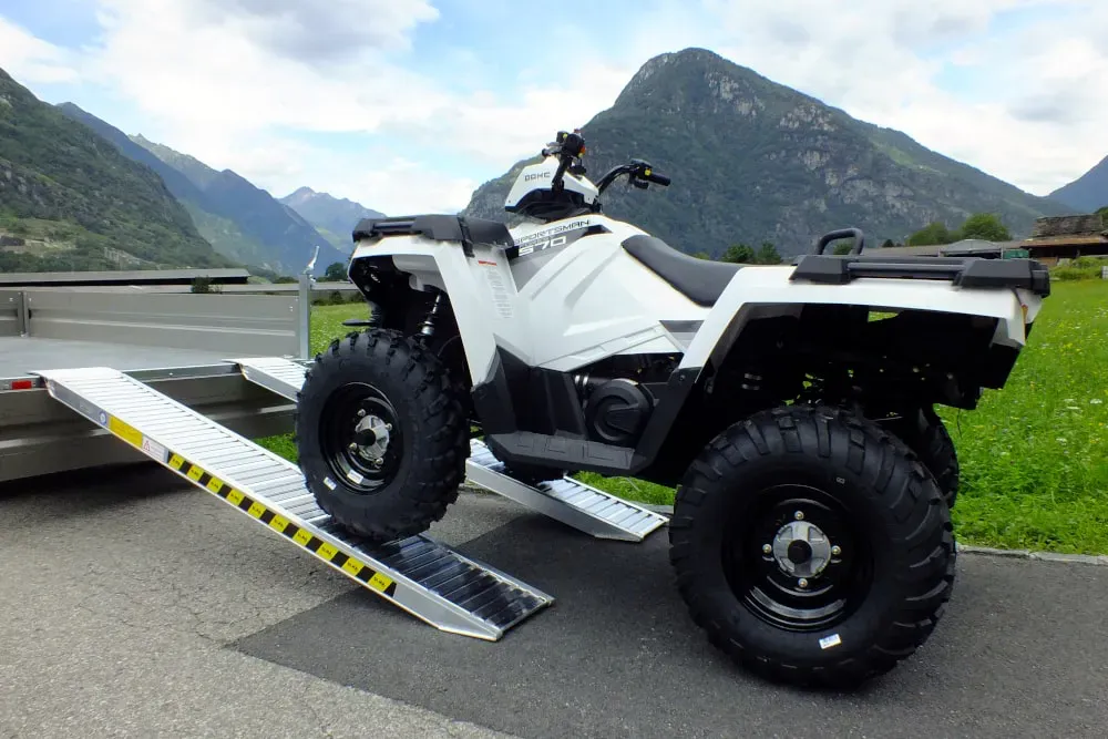 Rampa in alluminio H72