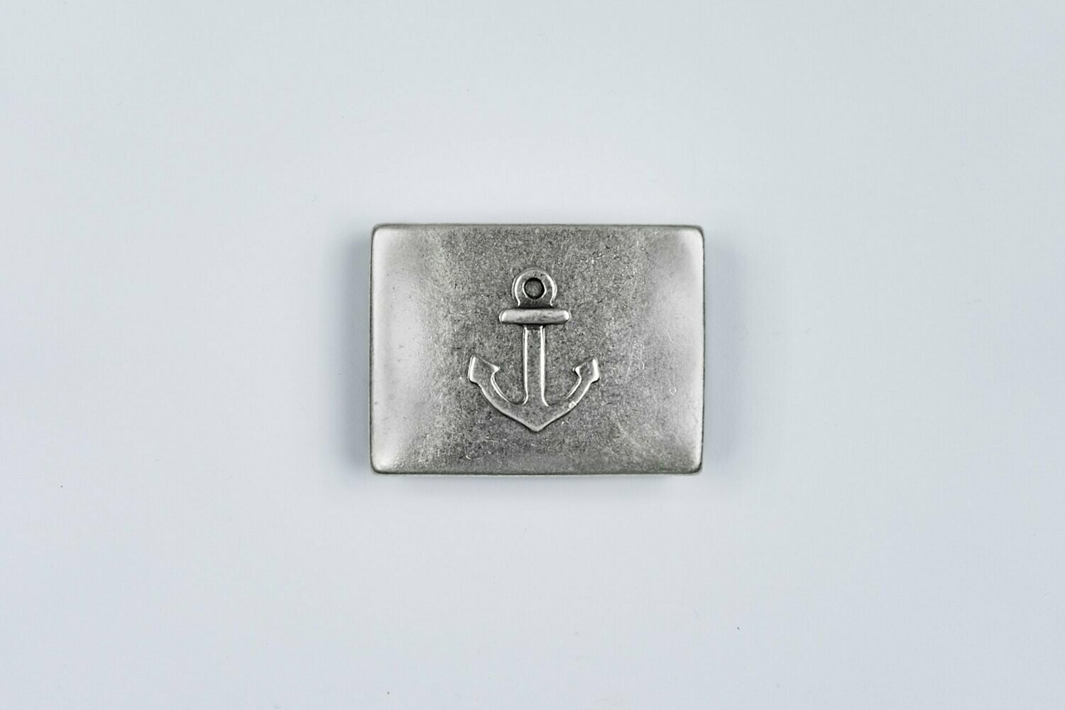 Koppelschließe Anker silber