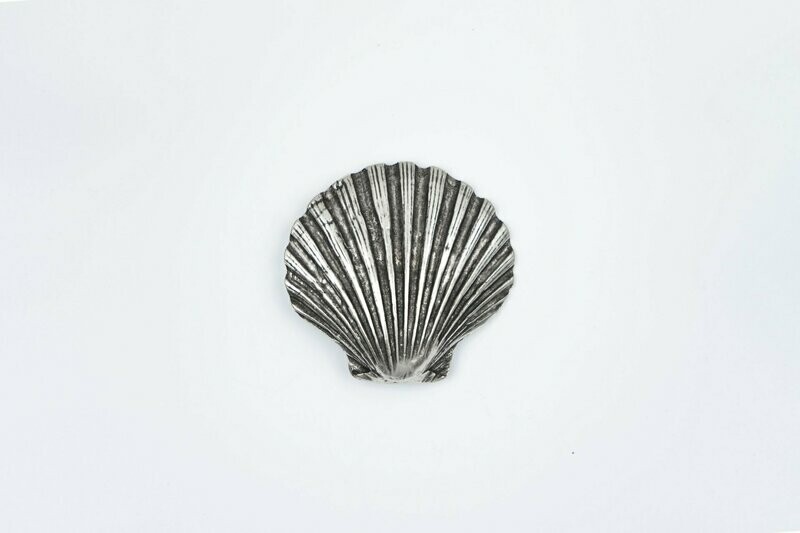 Strandmuschel silber