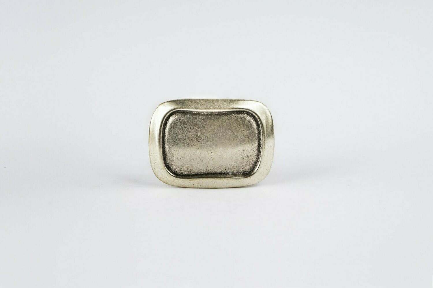 Rechteck eingefasst silber