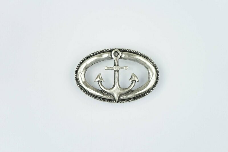 Anker oval silber