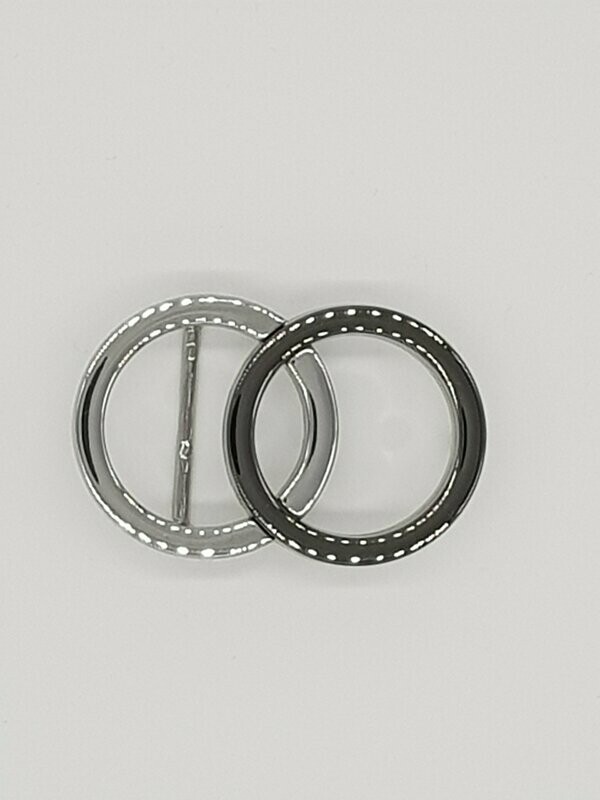 2 Kreise silber/schwarz 2 Kreise silber/schwarz