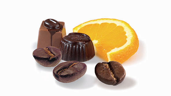 Röstkaffee, aromatisiert Röstkaffee, aromatisiert "Schlickrutscher Orange"