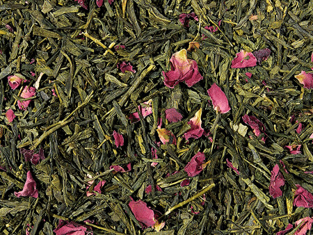 Grüner Tee, aromatisiert Grüner Tee, aromatisiert "Sencha Sakura"