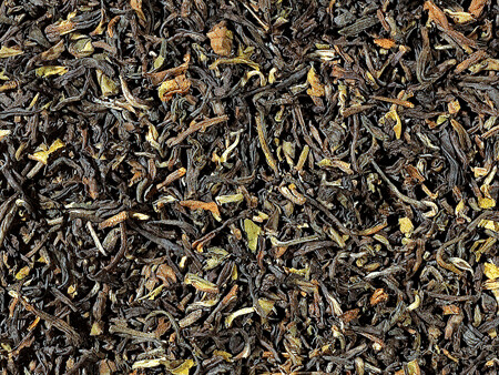 Schwarzer Tee, Darjeeling, First Flush, Blatt-Mischung Schwarzer Tee, Darjeeling, First Flush, Blatt-Mischung "Hooksieler Hafenmischung"
